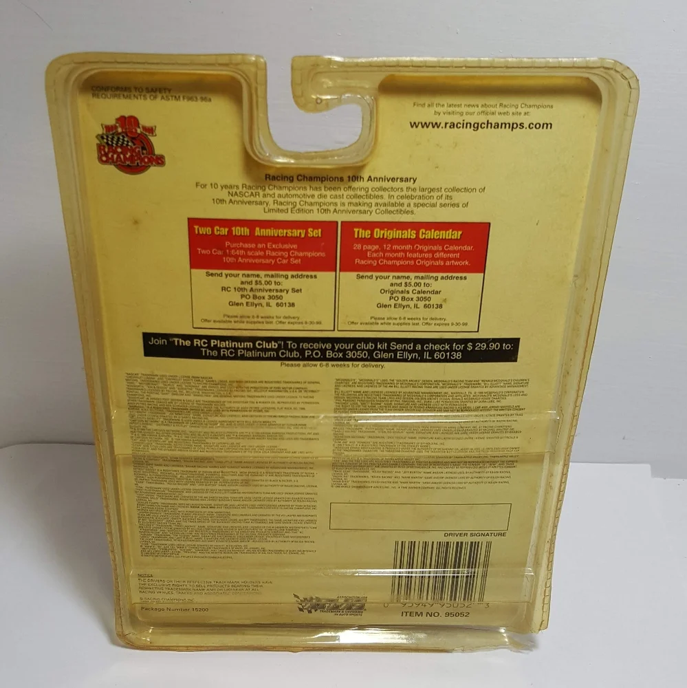 Racing Champions 1999 Brett Bodine - Picture 5 of 5